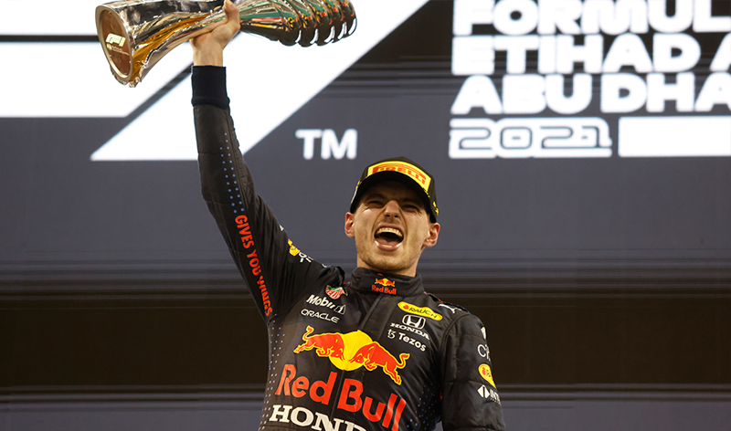 Max Verstappen es campeón mundial de F1 con Honda